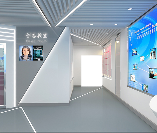 北京市第21世纪国际学校创客教室效果图